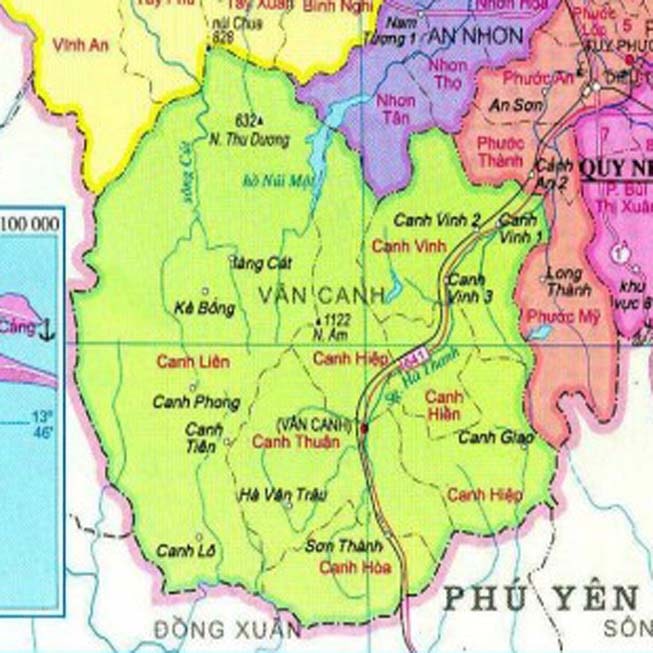 Quy Hoạch Huyện Vân Canh – Bình Định