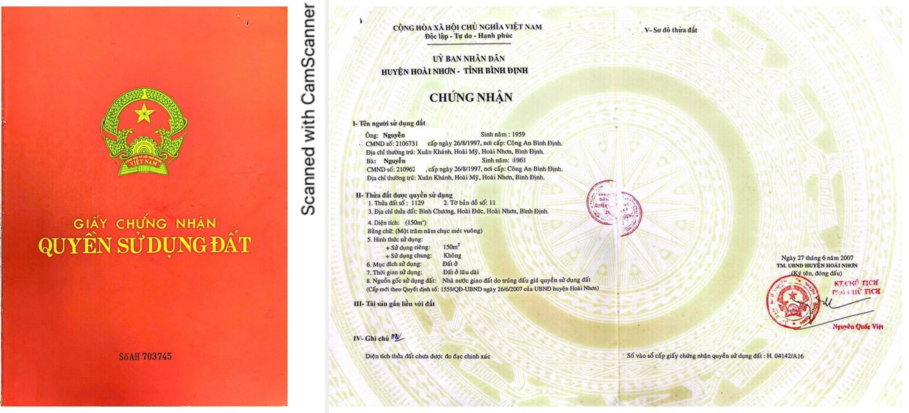 đất nền giá rẻ bồng sơn hoài nhơn