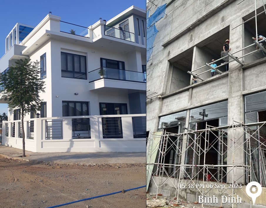 nhà phố khu đô thị phúc gia tân hoài nhơn